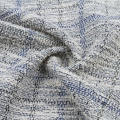 2021 tissu textiles de gros textiles teints en tissu jacard jacard jacquard tissus et vêtements en tricot bleu